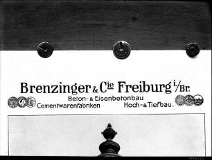Briefkopf Firma Brenzinger