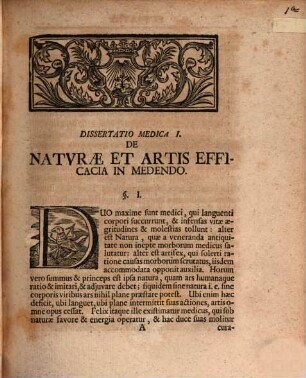 Friderici Hoffmanni Consiliarii Regis Intimi Et Archiatri Opvscvla Medico-Practica Sev Dissertationes Selectiores