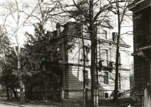 Dresden-Neustadt, Arndtstraße 10. Mietvilla (um 1895). Straßenansicht