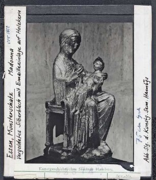Essen: Münsterschatz, Madonna, vor 1000