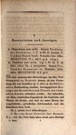 Jahrbücher der gesammten deutschen juristischen Literatur. 11. 1829