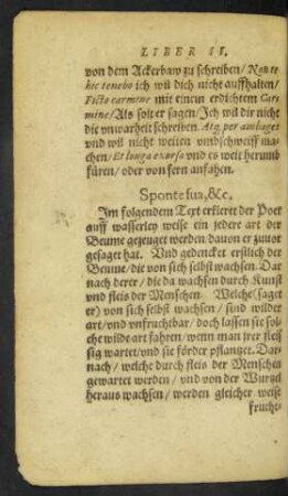Im folgendem Text erkleret der Poet auff wasserley weise ein jedere art der Beume gezeuget werden ...