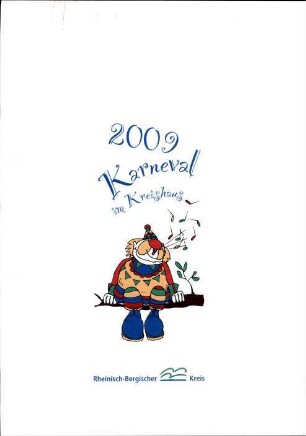 Entwurf eines Kölschglases "Karneval im Kreishaus 2009"