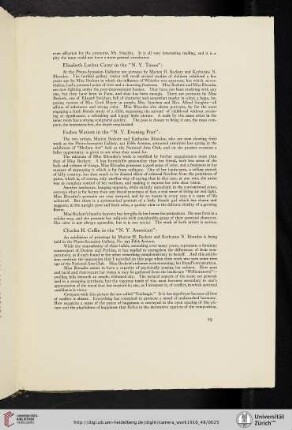 Forbes Watson in the N.Y. Evening Post
