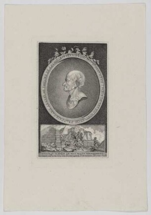 Bildnis des François-Marie Arouet Voltaire