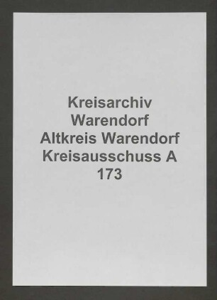 Gemeindevorsteher des Amtes Everswinkel, Spez.