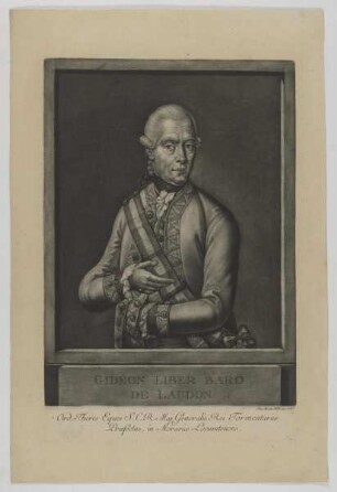 Bildnis des Gideon de Laudon