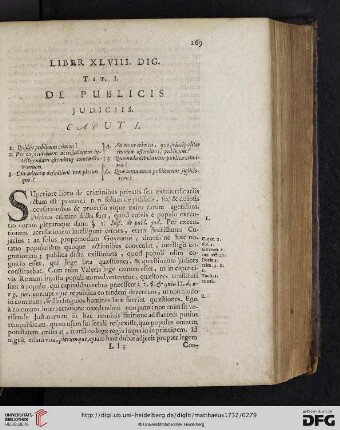 Liber XLVIII. Dig.