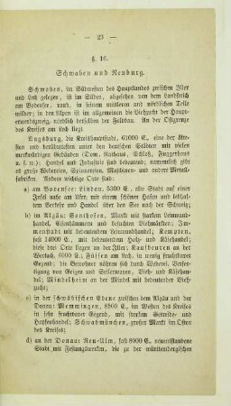 16. Schwaben und Neuburg