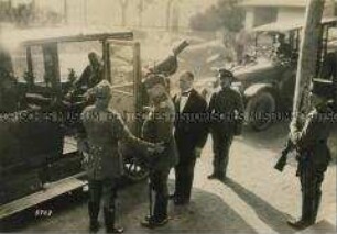 Wilhelm II., P. Hindenburg und E. Ludendorff