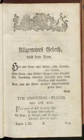 [Moralische Gedichte.]
