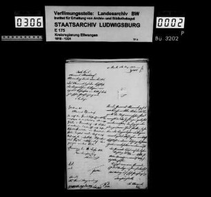 Schuldenwesen der Gesamt- und der Teilgemeinde Steinenberg