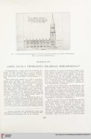 16: Zarys życia i twórczości hilarego szpilowskiego