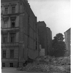 Negativ: Gelände, Frobenstraße 9, 1950