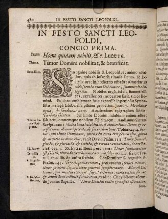 480-494, In Festo Sancti Leopoldi