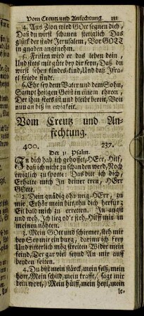 Vom Creutz und Anfechtung.