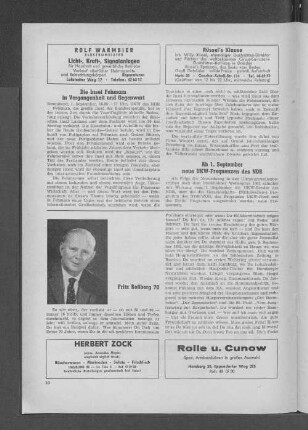 Ab 1. September neue UKW-Frequenz des NDR