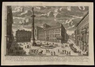 Veüe et perspective de la Colomne d Antonin le Pieux Empereur.