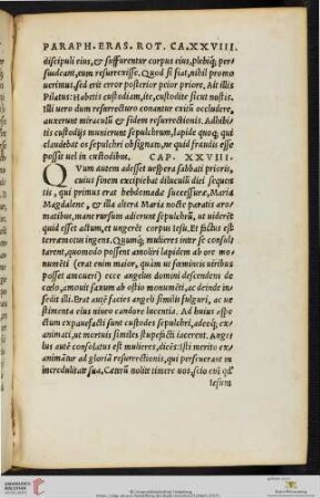 Cap. XXVIII