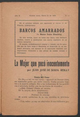 I - Veinte mil pesos