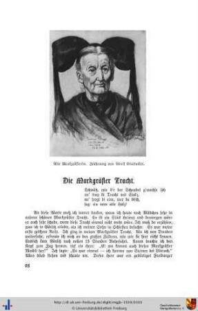 Die Markgräfler Tracht