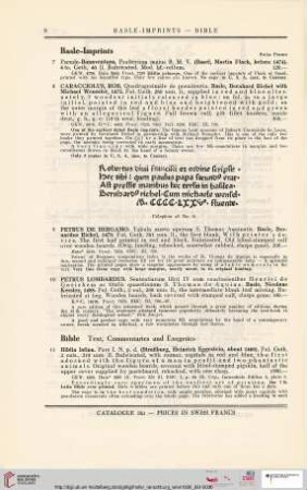 Bible (Nr. 11-19)
