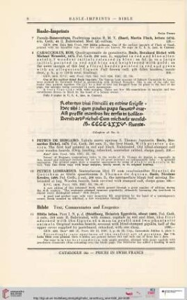 Bible (Nr. 11-19)