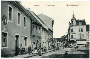 Senftenberg. Rathaus , Kreuzstraße