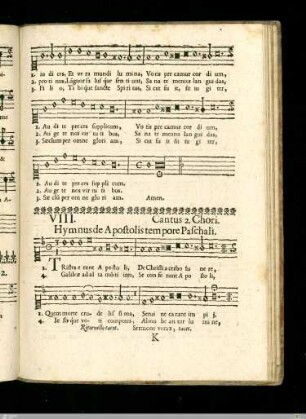 Hymnus de Apostolis tempore Paschali.