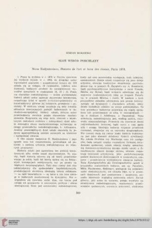 41: Słoń wśród porcelany