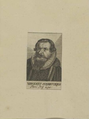 Bildnis des Vincentius Schmuckius