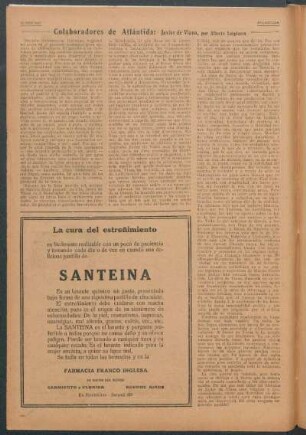 Colaboradores de Atlántida : Javier de Viana