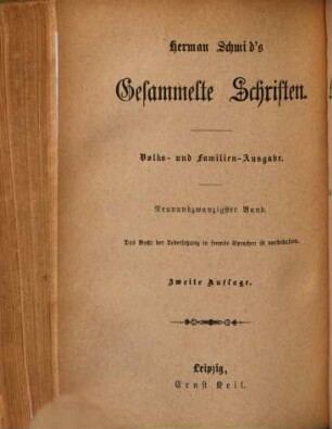 Gesammelte Schriften : Volks- u. Familienausg,, 29
