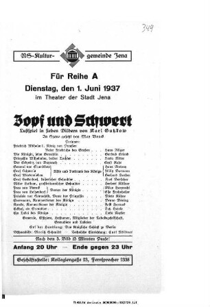 Zopf und Schwert
