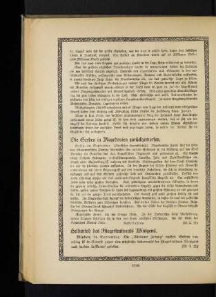 Heldentod des Fliegerleutnants Wintgens.