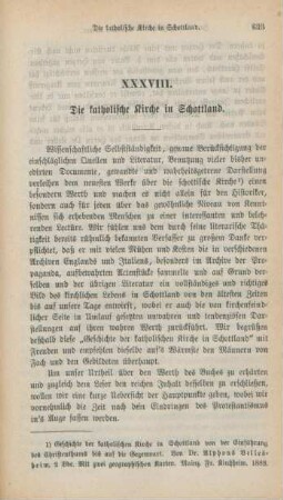 623-637 Die katholische Kirche in Schottland