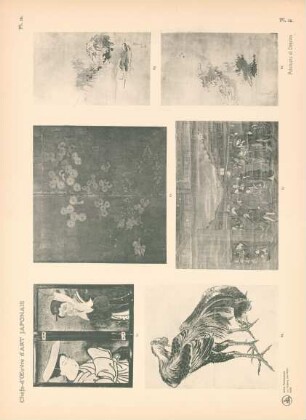Pl. 12. Peintures et dessins