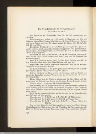 Die Abwehrschlacht in der Champagne