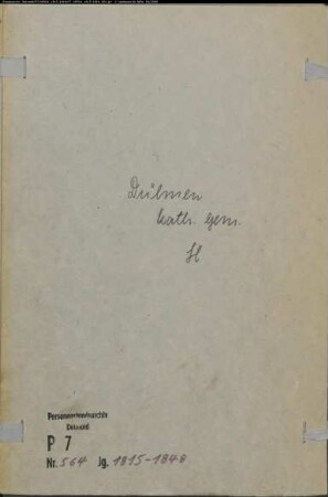 Kirchenbuchduplikat der katholischen Gemeinde in Dülmen (H 1815-1848). (Gemeinde: Dülmen, katholische Gemeinde)