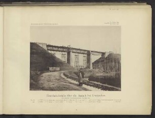 Eisenbahnbrücke über die Aurach bei Emskirchen.