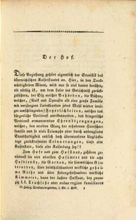 Wien, seine Geschicke und Denkwürdigkeiten. 8, 8. 1825