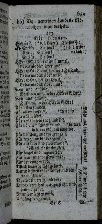 bb) Von gemeinen Landes-Nöthen insonderheit.