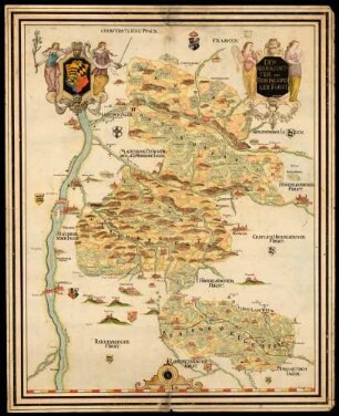 "Der Neuenstädter und Böhringsweiler Forst" [Generalkarte No. 1]