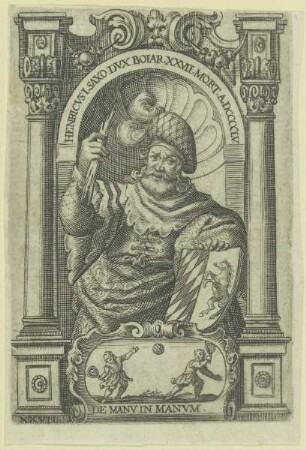 Bildnis des Henricvs I Saxo