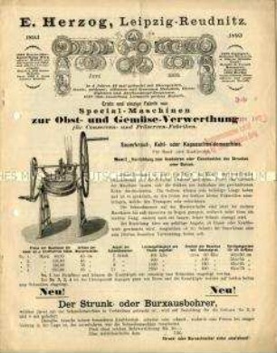 Obst- u. Gemüse-Verwerthung