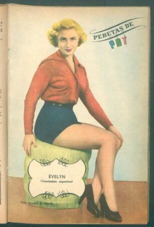 Evelyn (cancionista argentina) - [Fotografía] : Pebetas de PBT