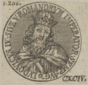Bildnis von Lvdovicvs IV., Kaiser des Römisch-Deutschen Reiches