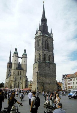 Halle: Marktplatz