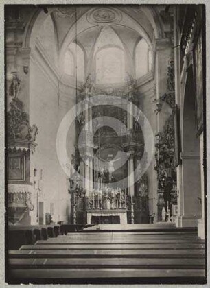 Chor der katholische Kirchen Ober Briesnitz