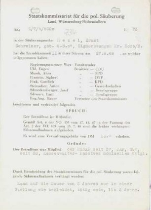 Hezel, Ernst